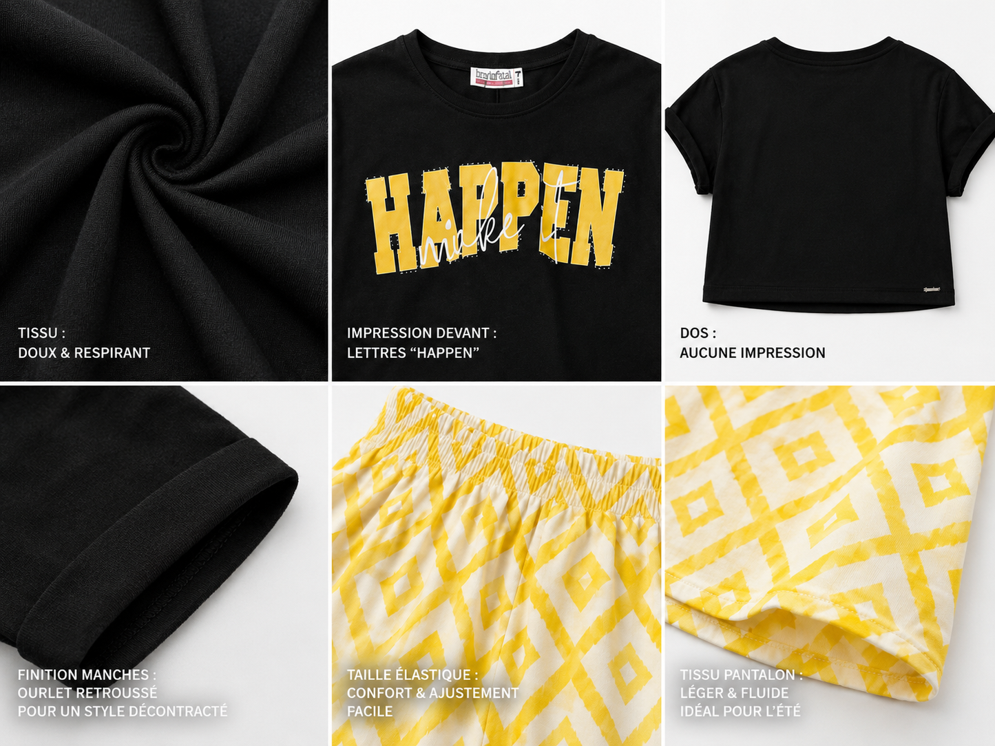 Ensemble 2 piece HAPPEN Pack Duo