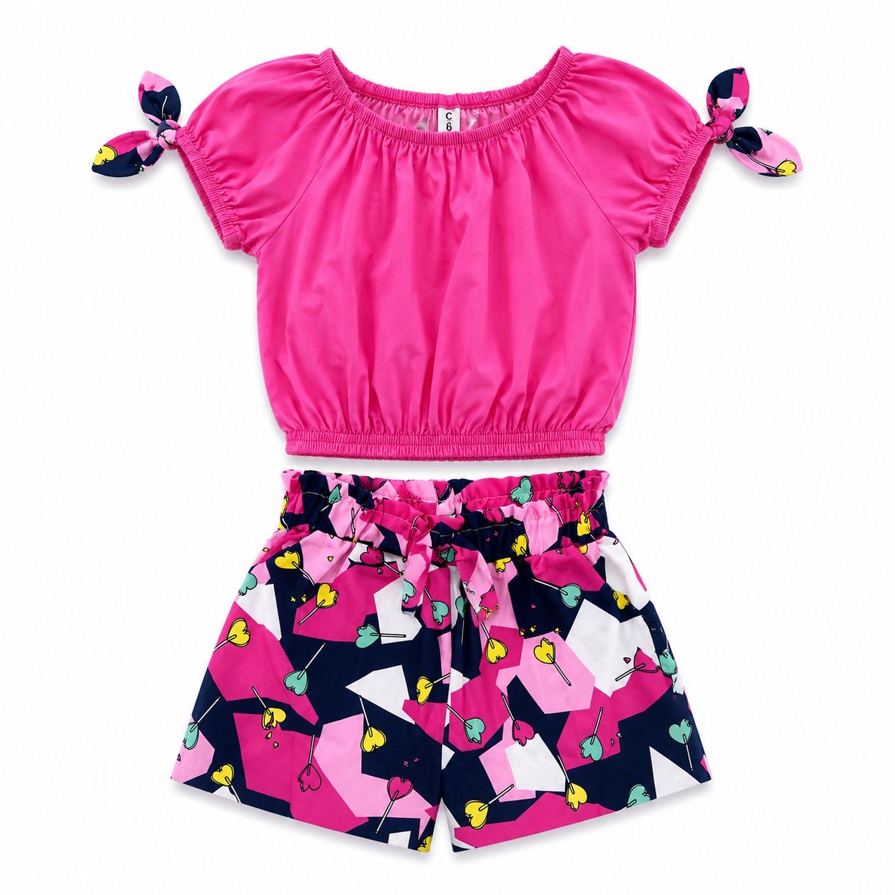 Ensemble short imprimé
