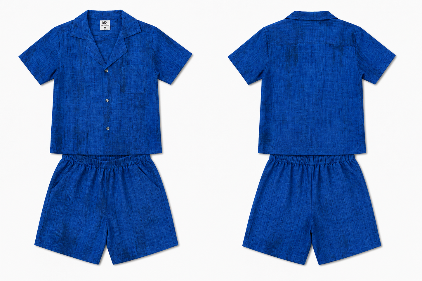 Ensemble chemise en lin 2 pièce
