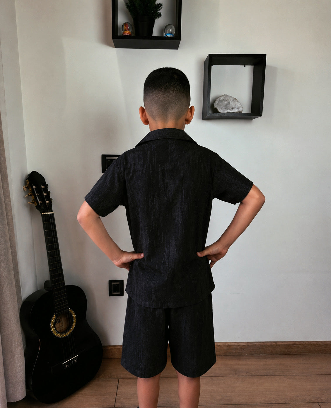 Ensemble chemise en lin 2 pièce