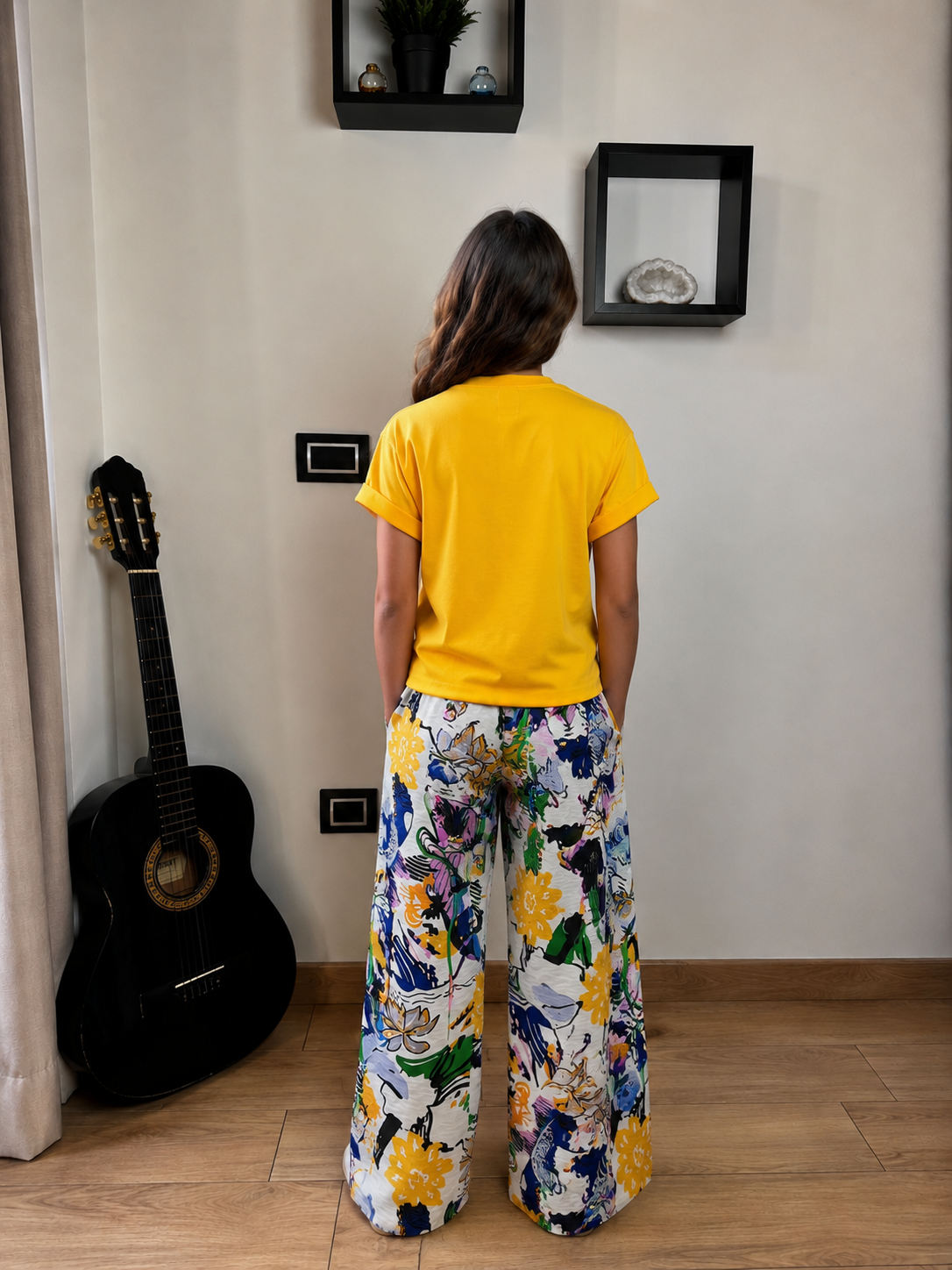Ensemble 2 piece FLAMINGO TROPICAL