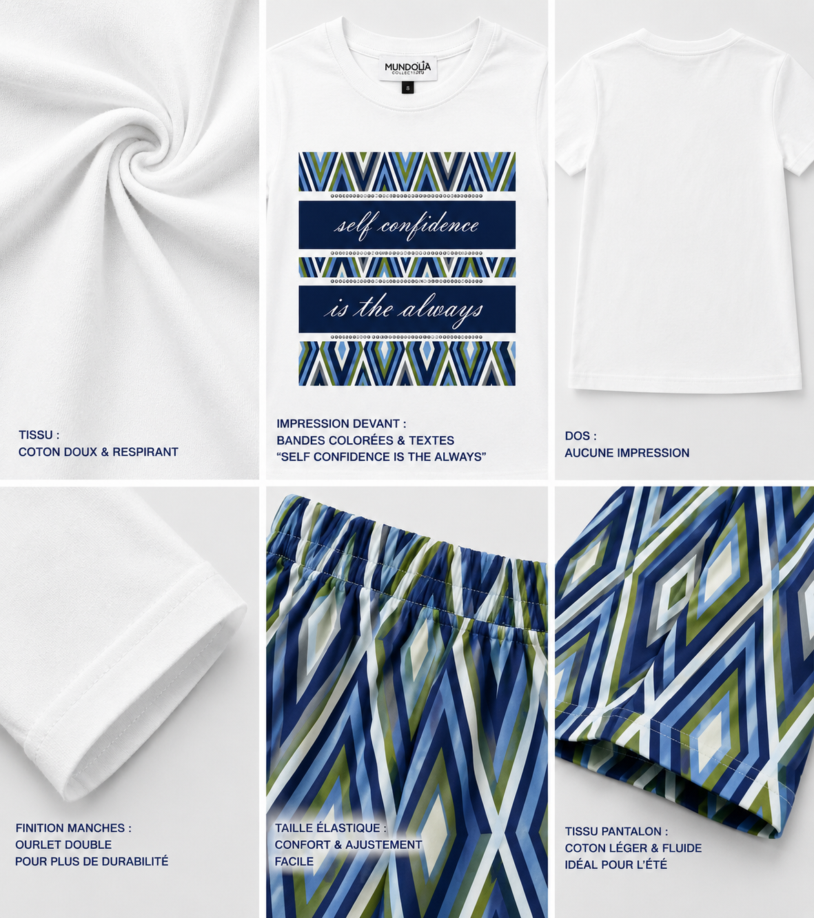 Ensemble 2 piece self confidence
