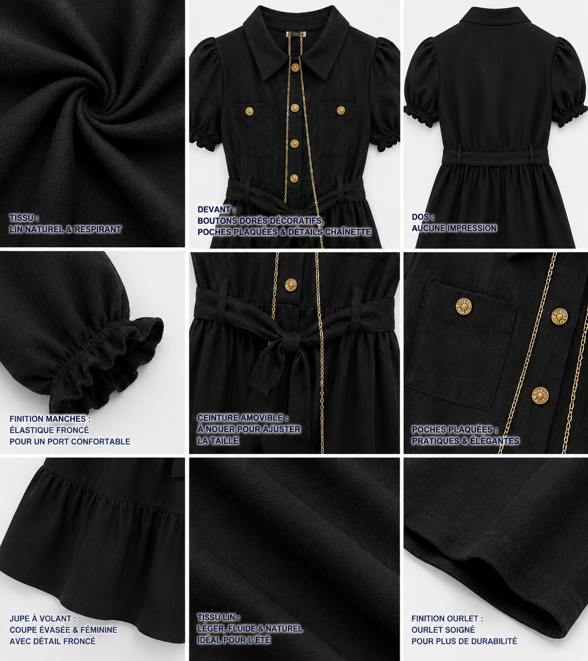Robe en lin