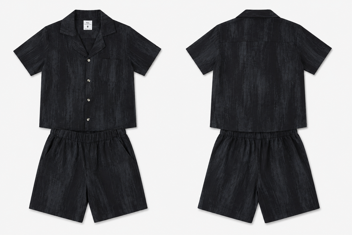 Ensemble chemise en lin 2 pièce