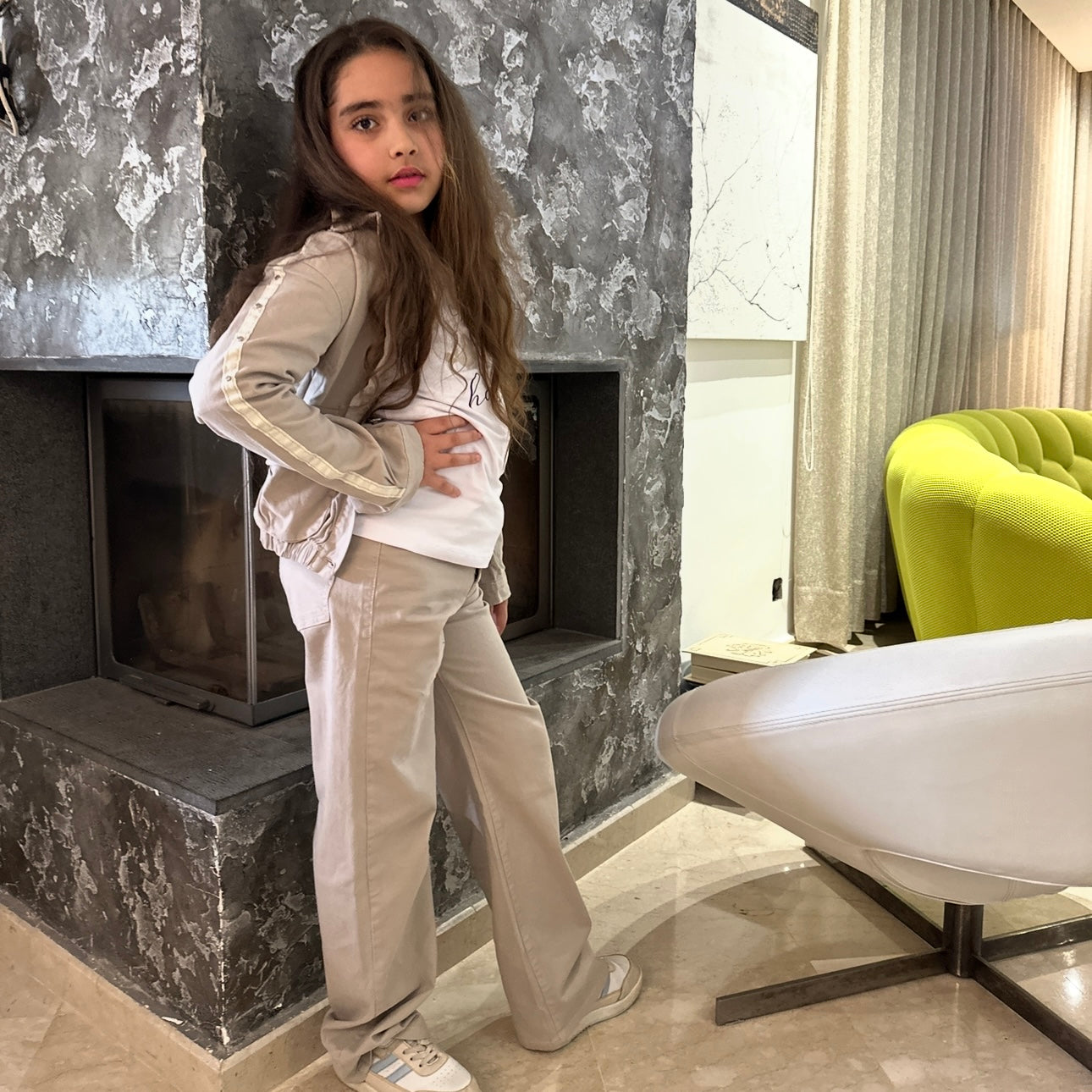 Ensemble 3 piéce beige