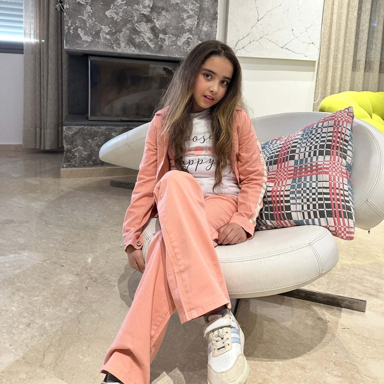 Ensemble 3 piéce rose