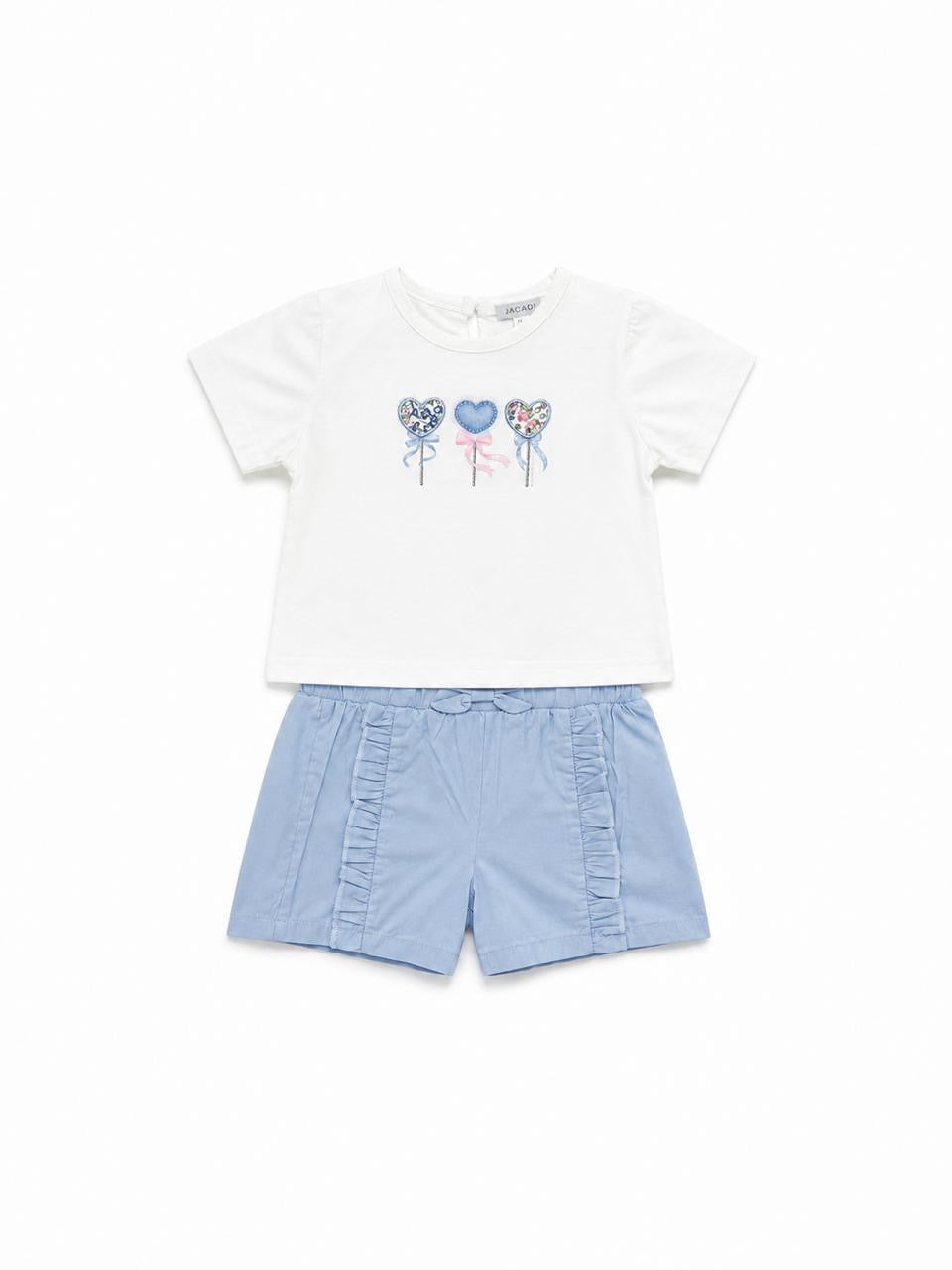 Ensemble 2 piece LOLLIPOP HEARTS