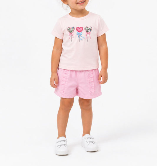 Ensemble 2 piece LOLLIPOP HEARTS