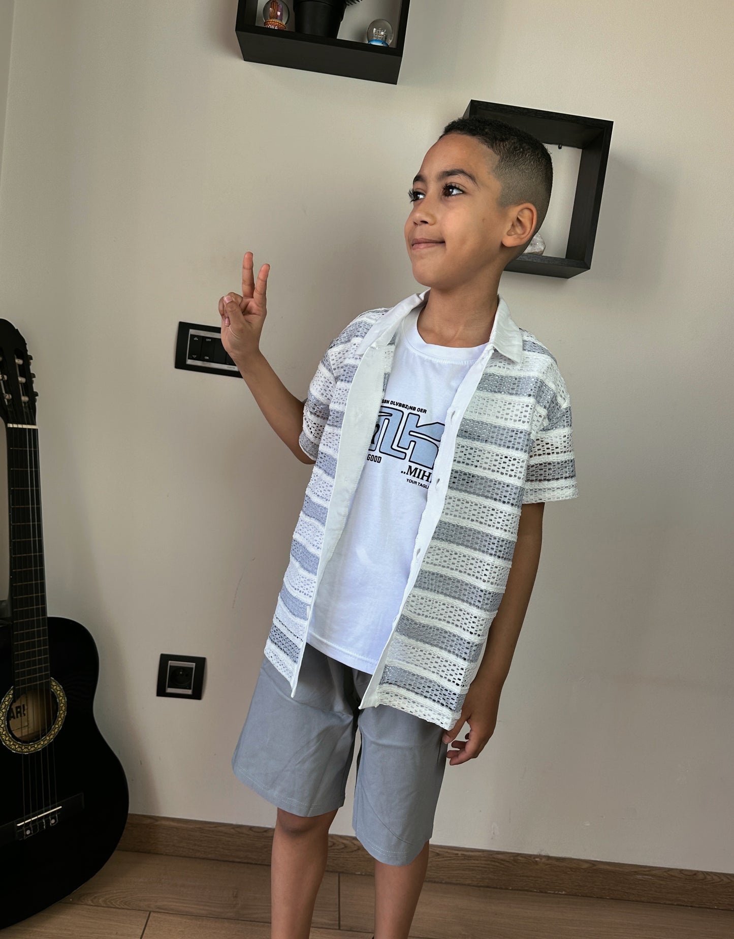 Ensemble chemise 3 pièce